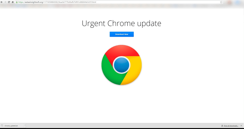 google chrome security update