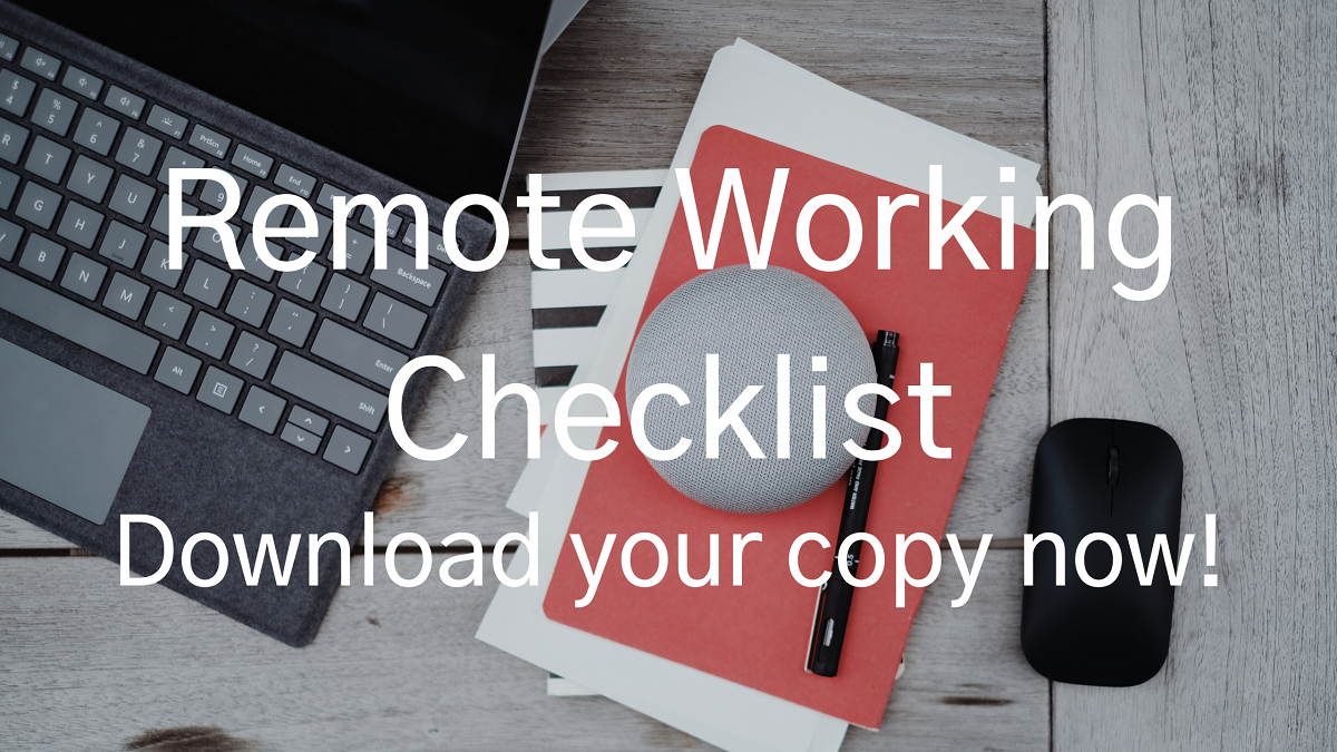 Remote Working Checklist